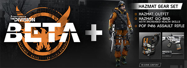 Бонус предзаказа the division