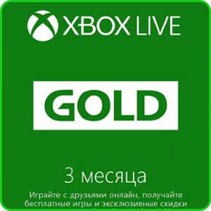 Xbox Live GOLD 3 месяца (Россия)