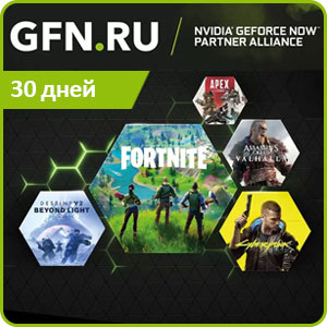 Подписка GeForce NOW Премиум на 30 дней (RUS)