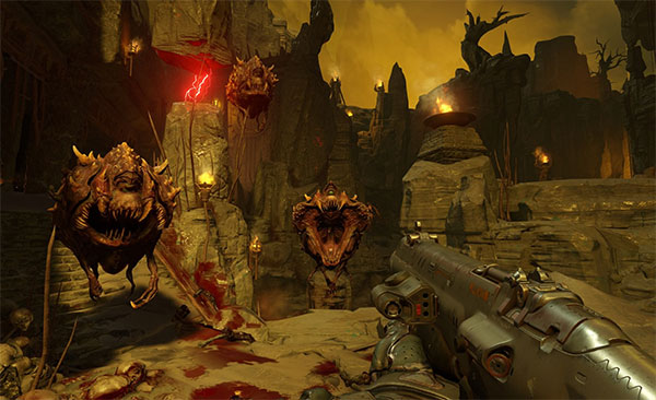 скриншоты игры Doom