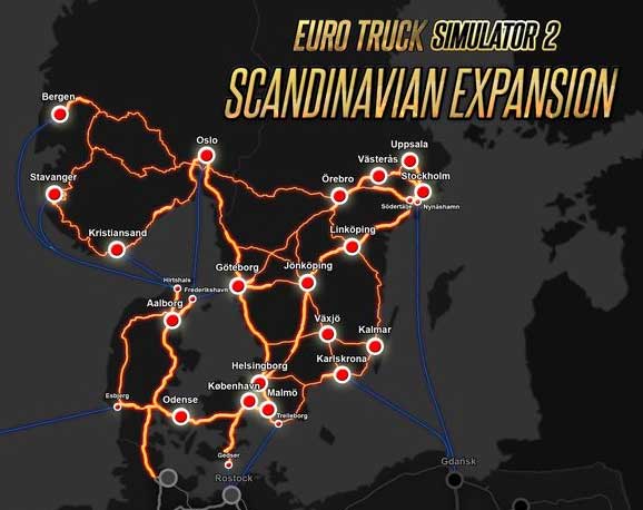 Euro Truck Simulator 2 Scandinavia