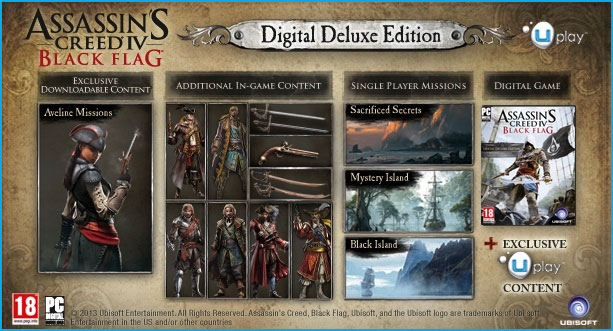 Kupit Assassin S Creed 4 Black Flag Digital Deluxe Edition S Dostavkoj Klyucha Na Pochtu Ot Playo Ru
