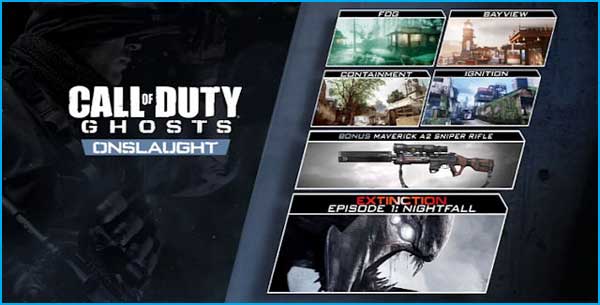 ключ call of duty ghosts Onslaught